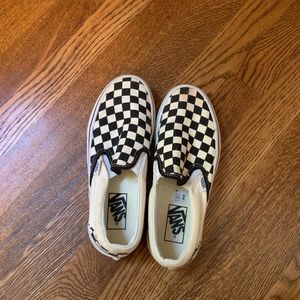 checkered vans